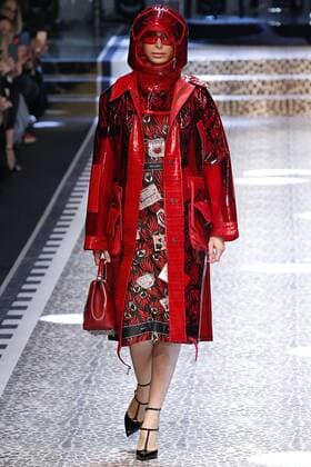 . 26 02 2017. Milan, Italy. Dolce & Gabbana show at Milan Fashion Week for Autumn Winter 2017 .  xi-Imagesx IIM-14520-0242