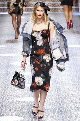 . 26 02 2017. Milan, Italy. Dolce & Gabbana show at Milan Fashion Week for Autumn Winter 2017 .  xi-Imagesx IIM-14520-0184