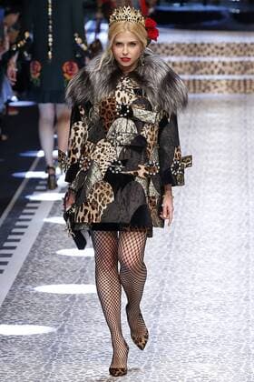. 26 02 2017. Milan, Italy. Dolce & Gabbana show at Milan Fashion Week for Autumn Winter 2017 .  xi-Imagesx IIM-14520-0187