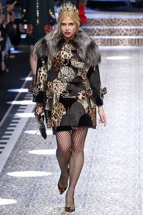 . 26 02 2017. Milan, Italy. Dolce & Gabbana show at Milan Fashion Week for Autumn Winter 2017 .  xi-Imagesx IIM-14520-0190