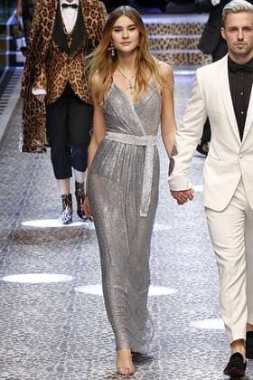 . 26 02 2017. Milan, Italy. Dolce & Gabbana show at Milan Fashion Week for Autumn Winter 2017 .  xi-Imagesx IIM-14520-0219