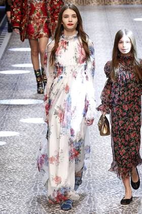 . 26 02 2017. Milan, Italy. Dolce & Gabbana show at Milan Fashion Week for Autumn Winter 2017 .  xi-Imagesx IIM-14520-0249