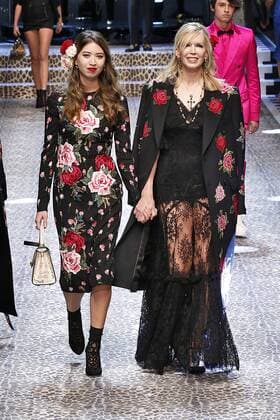 . 26 02 2017. Milan, Italy. Dolce & Gabbana show at Milan Fashion Week for Autumn Winter 2017 .  xi-Imagesx IIM-14520-0251