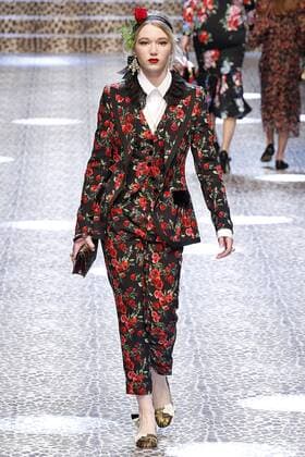 . 26 02 2017. Milan, Italy. Dolce & Gabbana show at Milan Fashion Week for Autumn Winter 2017 .  xi-Imagesx IIM-14520-0265