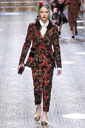 . 26 02 2017. Milan, Italy. Dolce & Gabbana show at Milan Fashion Week for Autumn Winter 2017 .  xi-Imagesx IIM-14520-0268