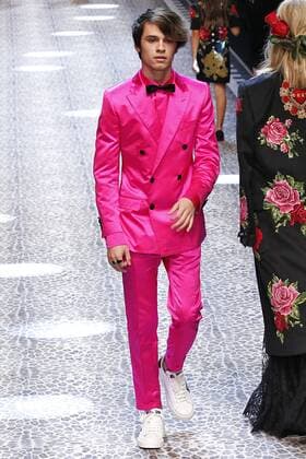 . 26 02 2017. Milan, Italy. Dolce & Gabbana show at Milan Fashion Week for Autumn Winter 2017 .  xi-Imagesx IIM-14520-0269