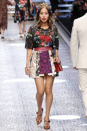 . 26 02 2017. Milan, Italy. Dolce & Gabbana show at Milan Fashion Week for Autumn Winter 2017 .  xi-Imagesx IIM-14520-0231