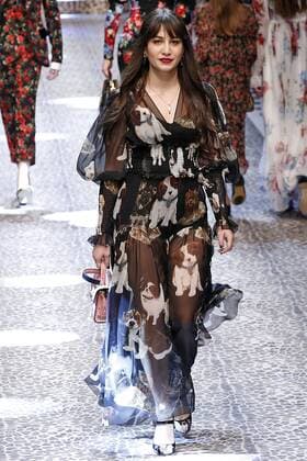 . 26 02 2017. Milan, Italy. Dolce & Gabbana show at Milan Fashion Week for Autumn Winter 2017 .  xi-Imagesx IIM-14520-0262