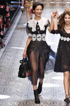 . 26 02 2017. Milan, Italy. Dolce & Gabbana show at Milan Fashion Week for Autumn Winter 2017 .  xi-Imagesx IIM-14520-0229