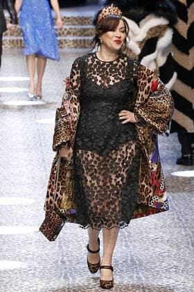 . 26 02 2017. Milan, Italy. Dolce & Gabbana show at Milan Fashion Week for Autumn Winter 2017 .  xi-Imagesx IIM-14520-0270