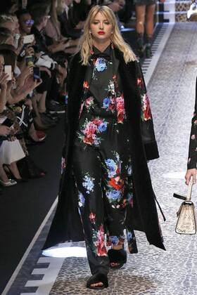 . 26 02 2017. Milan, Italy. Dolce & Gabbana show at Milan Fashion Week for Autumn Winter 2017 .  xi-Imagesx IIM-14520-0263