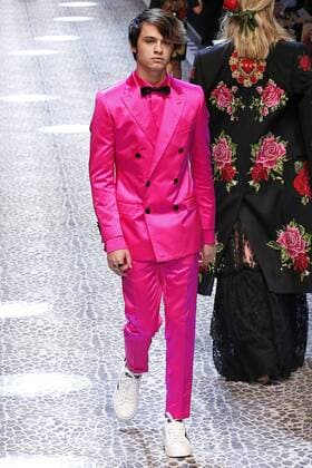 . 26 02 2017. Milan, Italy. Dolce & Gabbana show at Milan Fashion Week for Autumn Winter 2017 .  xi-Imagesx IIM-14520-0272