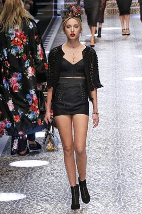 . 26 02 2017. Milan, Italy. Dolce & Gabbana show at Milan Fashion Week for Autumn Winter 2017 .  xi-Imagesx IIM-14520-0277