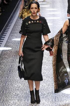 . 26 02 2017. Milan, Italy. Dolce & Gabbana show at Milan Fashion Week for Autumn Winter 2017 .  xi-Imagesx IIM-14520-0306