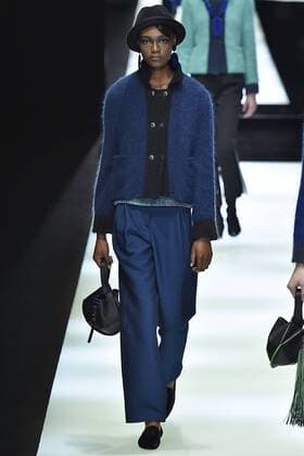 Mailand Fashion Week - Giorgio Armani . 27 02 2017. Milan, Italy. Giorgio Armani show at Milan Fashion Week for Autumn Winter 2017.  xi-Imagesx IIM-14521-0039