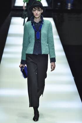 Mailand Fashion Week - Giorgio Armani . 27 02 2017. Milan, Italy. Giorgio Armani show at Milan Fashion Week for Autumn Winter 2017.  xi-Imagesx IIM-14521-0042