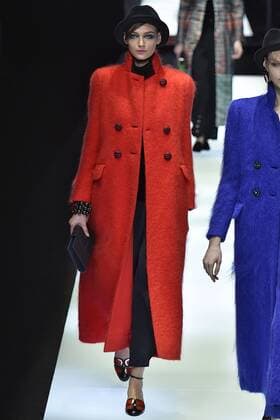Mailand Fashion Week - Giorgio Armani . 27 02 2017. Milan, Italy. Giorgio Armani show at Milan Fashion Week for Autumn Winter 2017.  xi-Imagesx IIM-14521-0025
