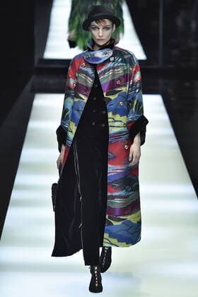 Mailand Fashion Week - Giorgio Armani . 27 02 2017. Milan, Italy. Giorgio Armani show at Milan Fashion Week for Autumn Winter 2017.  xi-Imagesx IIM-14521-0048
