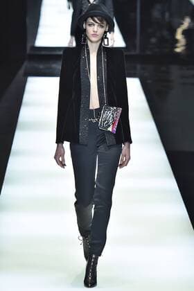 Mailand Fashion Week - Giorgio Armani . 27 02 2017. Milan, Italy. Giorgio Armani show at Milan Fashion Week for Autumn Winter 2017.  xi-Imagesx IIM-14521-0082