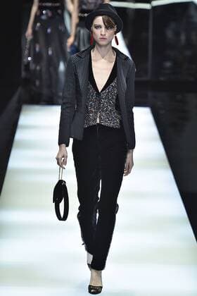 Mailand Fashion Week - Giorgio Armani . 27 02 2017. Milan, Italy. Giorgio Armani show at Milan Fashion Week for Autumn Winter 2017.  xi-Imagesx IIM-14521-0083
