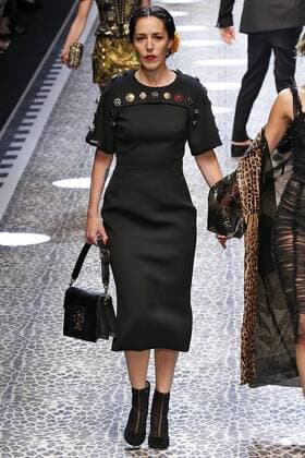 . 26 02 2017. Milan, Italy. Dolce & Gabbana show at Milan Fashion Week for Autumn Winter 2017 .  xi-Imagesx IIM-14520-0308