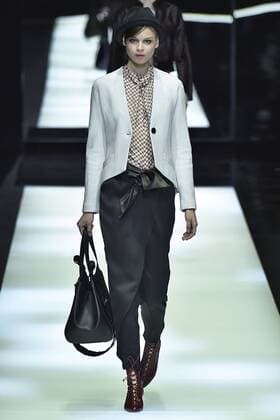 Mailand Fashion Week - Giorgio Armani . 27 02 2017. Milan, Italy. Giorgio Armani show at Milan Fashion Week for Autumn Winter 2017.  xi-Imagesx IIM-14521-0001