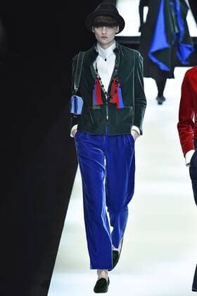 Mailand Fashion Week - Giorgio Armani . 27 02 2017. Milan, Italy. Giorgio Armani show at Milan Fashion Week for Autumn Winter 2017.  xi-Imagesx IIM-14521-0057