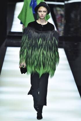 Mailand Fashion Week - Giorgio Armani . 27 02 2017. Milan, Italy. Giorgio Armani show at Milan Fashion Week for Autumn Winter 2017.  xi-Imagesx IIM-14521-0051