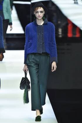 Mailand Fashion Week - Giorgio Armani . 27 02 2017. Milan, Italy. Giorgio Armani show at Milan Fashion Week for Autumn Winter 2017.  xi-Imagesx IIM-14521-0036