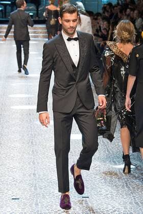 . 26 02 2017. Milan, Italy. Dolce & Gabbana show at Milan Fashion Week for Autumn Winter 2017 .  xi-Imagesx IIM-14520-0314