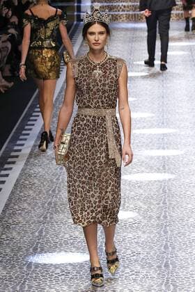 . 26 02 2017. Milan, Italy. Dolce & Gabbana show at Milan Fashion Week for Autumn Winter 2017 .  xi-Imagesx IIM-14520-0320