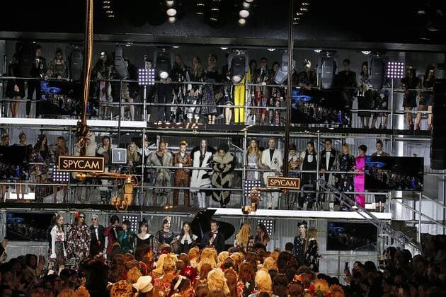 . 26 02 2017. Milan, Italy. Dolce & Gabbana show at Milan Fashion Week for Autumn Winter 2017 .  xi-Imagesx IIM-14520-0321