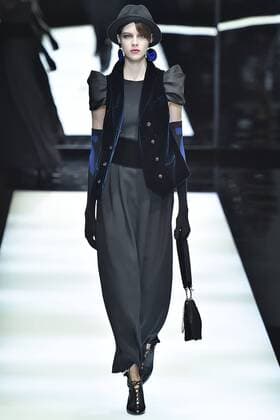 Mailand Fashion Week - Giorgio Armani . 27 02 2017. Milan, Italy. Giorgio Armani show at Milan Fashion Week for Autumn Winter 2017.  xi-Imagesx IIM-14521-0074