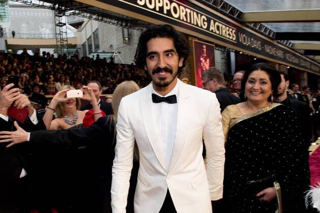 Feb 26, 2017 - Hollywood, California, U.S. - DEV PATEL, Oscar nominee, and mother arrives on the red carpet of The 89th Oscars at the Dolby Theatre in Hollywood, CA on Sunday, February 26, 2017. Hollywood U.S. - ZUMAz03_ 20170226_sho_z03_813 Copyright: xRichardxHarbaughx