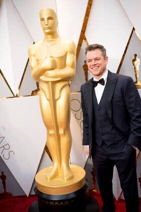 Feb 26, 2017 - Hollywood, California, U.S. - MATT DAMON, Oscar nominee, arrives on the red carpet of The 89th Oscars at the Dolby Theatre in Hollywood, CA on Sunday, February 26, 2017. Hollywood U.S. - ZUMAz03_ 20170226_sho_z03_796 Copyright: xRichardxHarbaughx