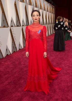 Feb 26, 2017 - Hollywood, California, U.S. - RUTH NEGGA, Oscar nominee, arrives on the red carpet of The 89th Oscars at the Dolby Theatre in Hollywood, CA on Sunday, February 26, 2017. Hollywood U.S. - ZUMAz03_ 20170226_sho_z03_790 Copyright: xJohnxSalangsangx