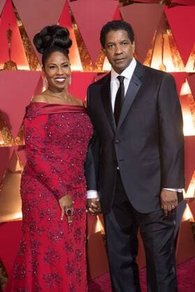 Feb 26, 2017 - Hollywood, California, U.S - DENZEL WASHINGTON, Oscar nominee, and Pauletta Washington arrive on the red carpet of The 89th Oscars at the Dolby Theatre in Hollywood, CA on Sunday, February 26, 2017. Hollywood U.S - ZUMAz03_ 20170226_sho_z03_535 Copyright: xMichaelxYadax