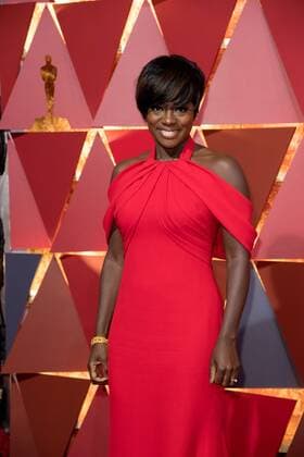 Feb 26, 2017 - Hollywood, California, U.S - VIOLA DAVIS, Oscar nominee, arrives on the red carpet of The 89th Oscars at the Dolby Theatre in Hollywood, CA on Sunday, February 26, 2017. Hollywood U.S - ZUMAz03_ 20170226_sho_z03_513 Copyright: xMichaelxYadax