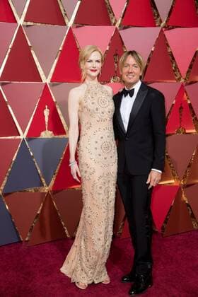 Feb 26, 2017 - Hollywood, California, U.S - NICOLE KIDMAN, Oscar nominee, and KEITH URBAN arrive on the red carpet of The 89th Oscars at the Dolby Theatre in Hollywood, CA on Sunday, February 26, 2017. Hollywood U.S - ZUMAz03_ 20170226_sho_z03_514 Copyright: xMichaelxYadax