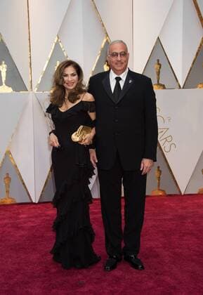 Feb 26, 2017 - Hollywood, California, U.S - Oscar nominee Jeffrey Haboush and guest arrive on the red carpet at The 89th Oscars at the Dolby Theatre in Hollywood, CA on Sunday, February 26, 2017. Hollywood U.S - ZUMAz03_ 20170226_sho_z03_327 Copyright: xAMPASx