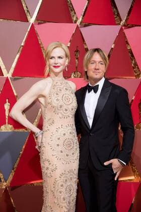 Feb 26, 2017 - Hollywood, California, U.S - NICOLE KIDMAN, Oscar nominee, and KEITH URBAN arrive on the red carpet of The 89th Oscars at the Dolby Theatre in Hollywood, CA on Sunday, February 26, 2017. Hollywood U.S - ZUMAz03_ 20170226_sho_z03_515 Copyright: xMichaelxYadax