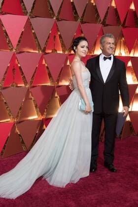 Feb 26, 2017 - Hollywood, California, U.S - MEL GIBSON, Oscar nominee, and ROSALIND ROSS arrive on the red carpet of The 89th Oscars at the Dolby Theatre in Hollywood, CA on Sunday, February 26, 2017. Hollywood U.S - ZUMAz03_ 20170226_sho_z03_528 Copyright: xMichaelxYadax