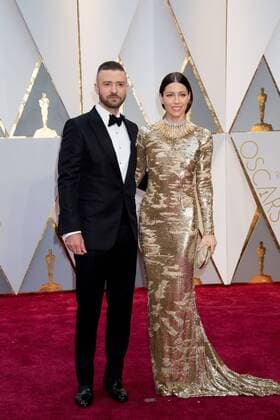 Feb 26, 2017 - Hollywood, California, U.S - Oscar-nominee JUSTIN TIMBERLAKE and JESSICA BIEL arrive at The 89th Oscars at the Dolby Theatre in Hollywood, CA on Sunday, February 26, 2017. Hollywood U.S - ZUMAz03_ 20170226_sho_z03_465 Copyright: xMikexBakerx
