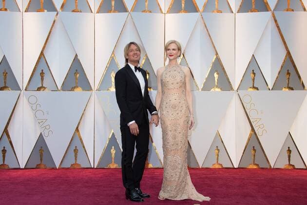 Feb 26, 2017 - Hollywood, California, U.S - KEITH URBAN and NICOLE KIDMAN, Oscar nominee, arrive on the red carpet of The 89th Oscars at the Dolby Theatre in Hollywood, CA on Sunday, February 26, 2017. Hollywood U.S - ZUMAz03_ 20170226_sho_z03_473 Copyright: xMikexBakerx