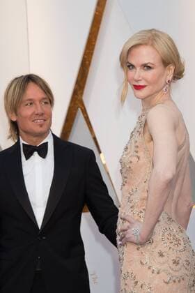 Feb 26, 2017 - Hollywood, California, U.S - KEITH URBAN and NICOLE KIDMAN, Oscar nominee, arrive on the red carpet of The 89th Oscars at the Dolby Theatre in Hollywood, CA on Sunday, February 26, 2017. Hollywood U.S - ZUMAz03_ 20170226_sho_z03_475 Copyright: xMikexBakerx