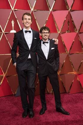 Feb 26, 2017 - Hollywood, California, U.S - Oscar-nominees Timo von Gunten and Giacun Caduff arrive at The 89th Oscars at the Dolby Theatre in Hollywood, CA on Sunday, February 26, 2017. Hollywood U.S - ZUMAz03_ 20170226_sho_z03_267 Copyright: xAMPASx