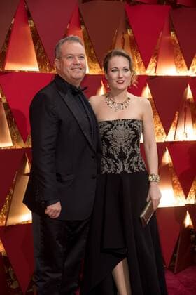 Feb 26, 2017 - Hollywood, California, U.S - Neil Corbould, Oscar nominee, and guest arrive on the red carpet of The 89th Oscars at the Dolby Theatre in Hollywood, CA on Sunday, February 26, 2017. Hollywood U.S - ZUMAz03_ 20170226_sho_z03_309 Copyright: xAMPASx