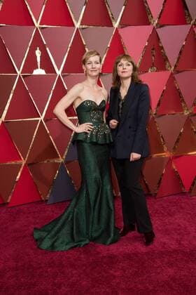 Feb 26, 2017 - Hollywood, California, U.S - Sandra Hüller and Maren Ade, Oscar nominee, arrive on the red carpet of The 89th Oscars at the Dolby Theatre in Hollywood, CA on Sunday, February 26, 2017. Hollywood U.S - ZUMAz03_ 20170226_sho_z03_303 Copyright: xAMPASx
