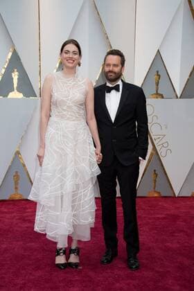 Feb 26, 2017 - Hollywood, California, U.S - Oscar-nominee, Dustin O Halloran and guest arrive at The 89th Oscars at the Dolby Theatre in Hollywood, CA on Sunday, February 26, 2017. Hollywood U.S - ZUMAz03_ 20170226_sho_z03_191 Copyright: xAMPASx