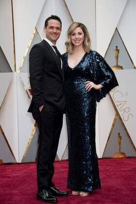 Feb 26, 2017 - Hollywood, California, U.S - Spencer Averick, Oscar nominee, and guest arrive on the red carpet of The 89th Oscars at the Dolby Theatre in Hollywood, CA on Sunday, February 26, 2017. Hollywood U.S - ZUMAz03_ 20170226_sho_z03_177 Copyright: xAMPASx
